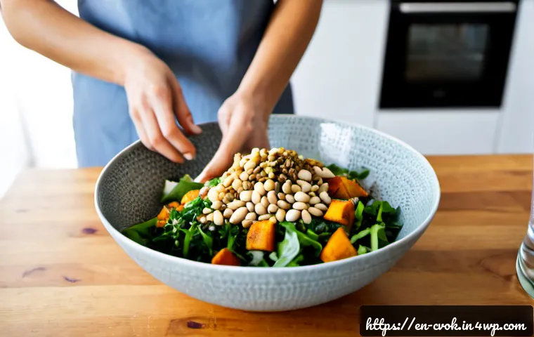 Plant-Protein Salad Recipes: How to Build a Filling Bowl for Lunch or Meal Prep 3 식물성 단백질로 만드는 완벽한 샐러드 레시피 관련 이미지 1